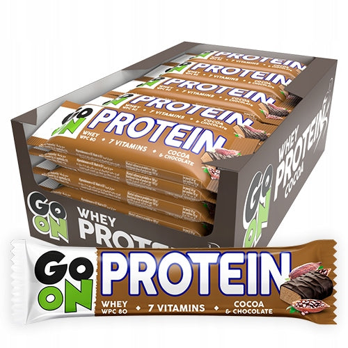 24 x Sante Go On Baton Proteinowy kakaowy 50 g 20% białka