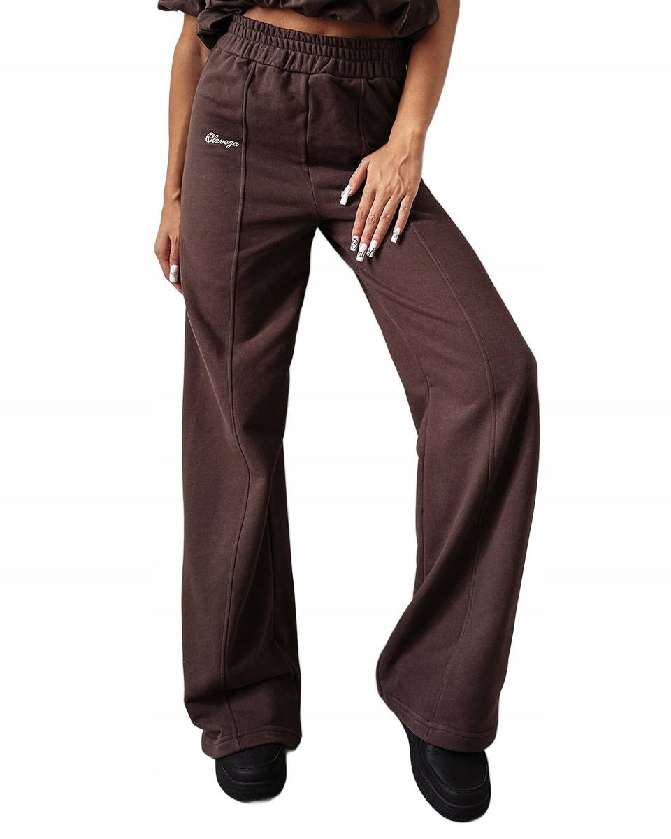 Spodnie damskie Olavoga Autumn Whisper Pants 2025 brown M