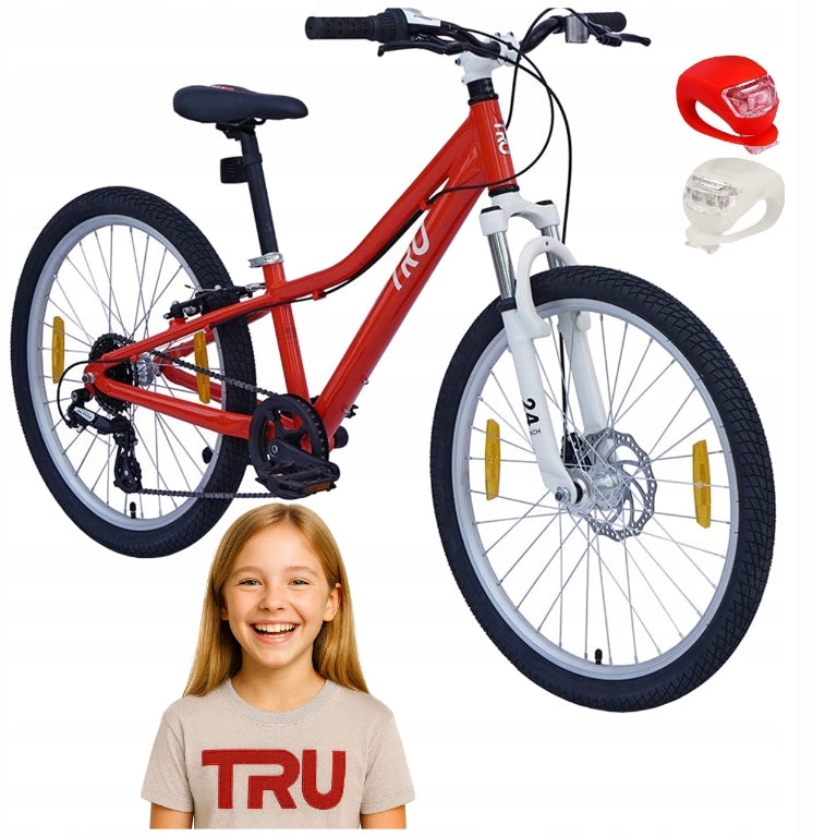 Rower Górski Mtb Tru 2.4 Shimano Rower 24 Aluminiowy Bardzo Lekki Gratisy