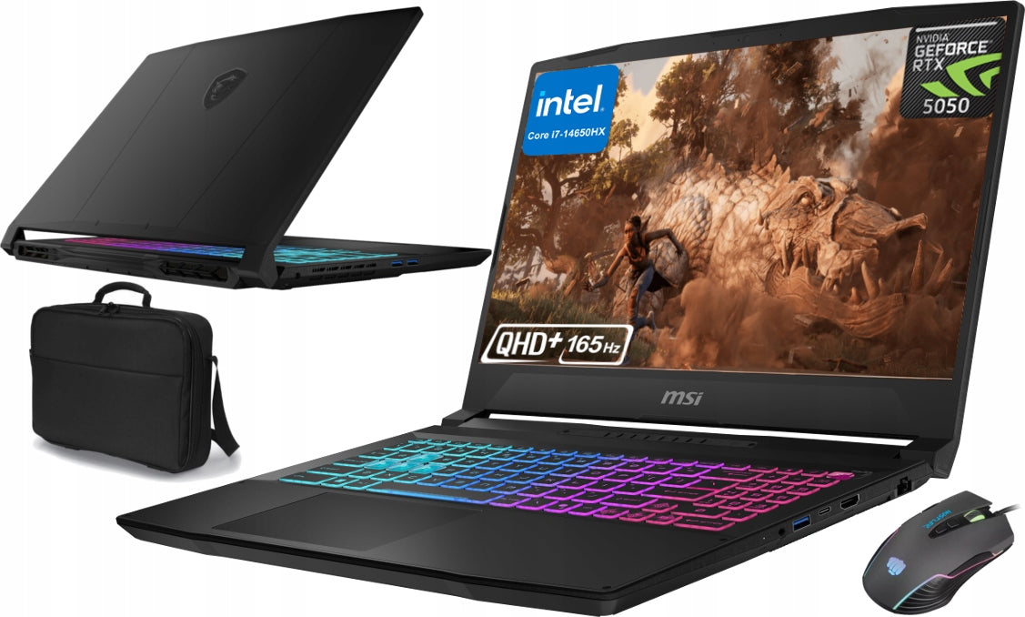 Gamer Msi Katana 15 B14 i7-14650HX RTX5050 1TB 64GB DDR5 Qhd 165Hz W11