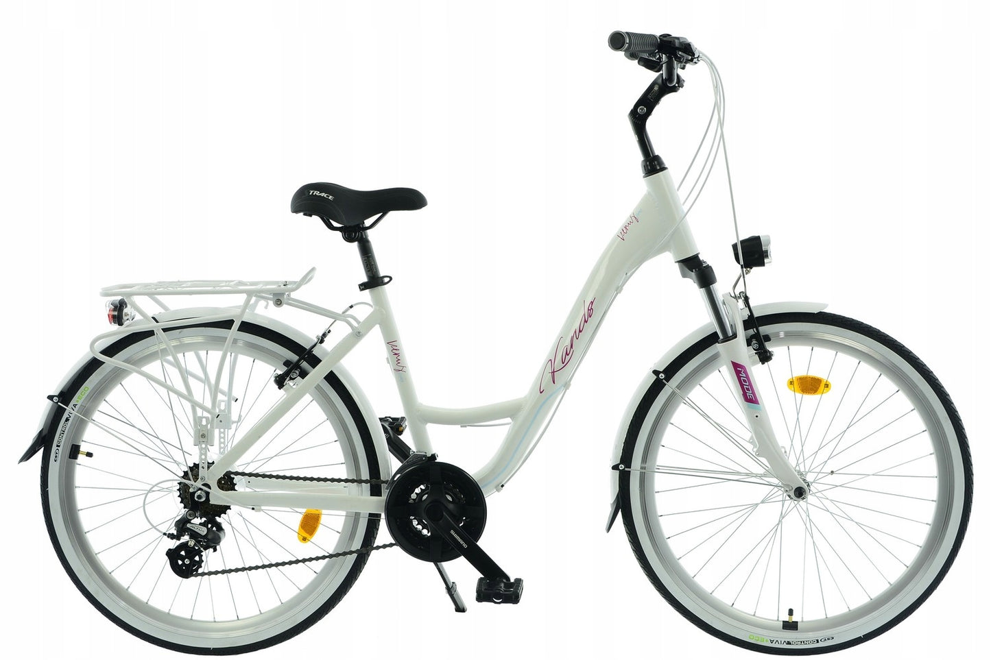 Rower 26 Kands Venus Pro Aluminiowy Tourney 15" Biały Połysk