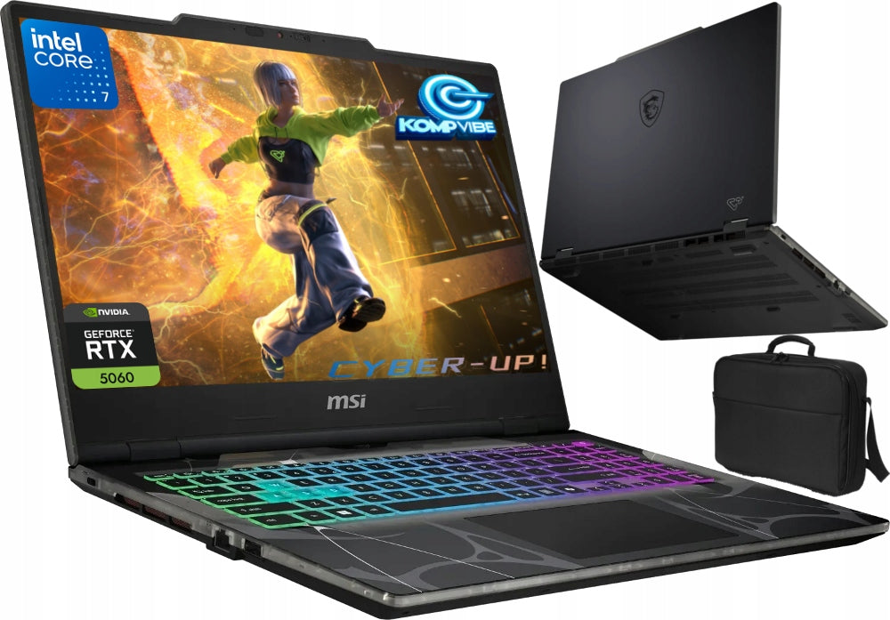 Gamer Msi Cyborg 15 B2 Core 7 240H RTX5060 1TB 16GB 144Hz WIN11 Pro