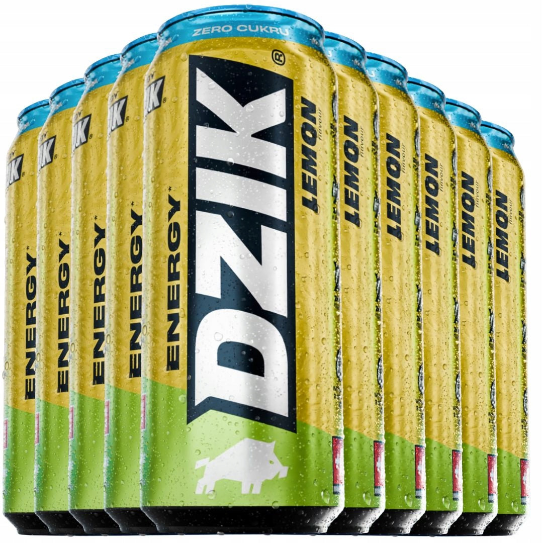 Wk Dzik Energy 500 ml Napój energetyczny Energetyk 0 kalorii 0 cukru koks