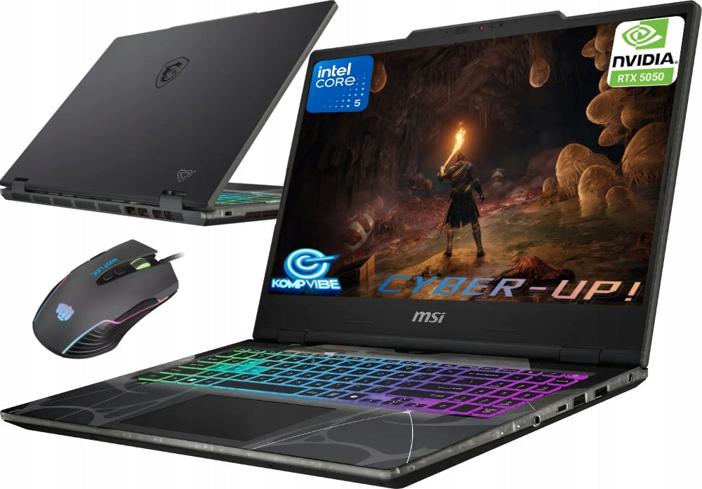 Laptop Gamingowy Msi Cyborg 15 Core 5 210H 16 Gb 512 Gb Rtx 5050 144 Hz