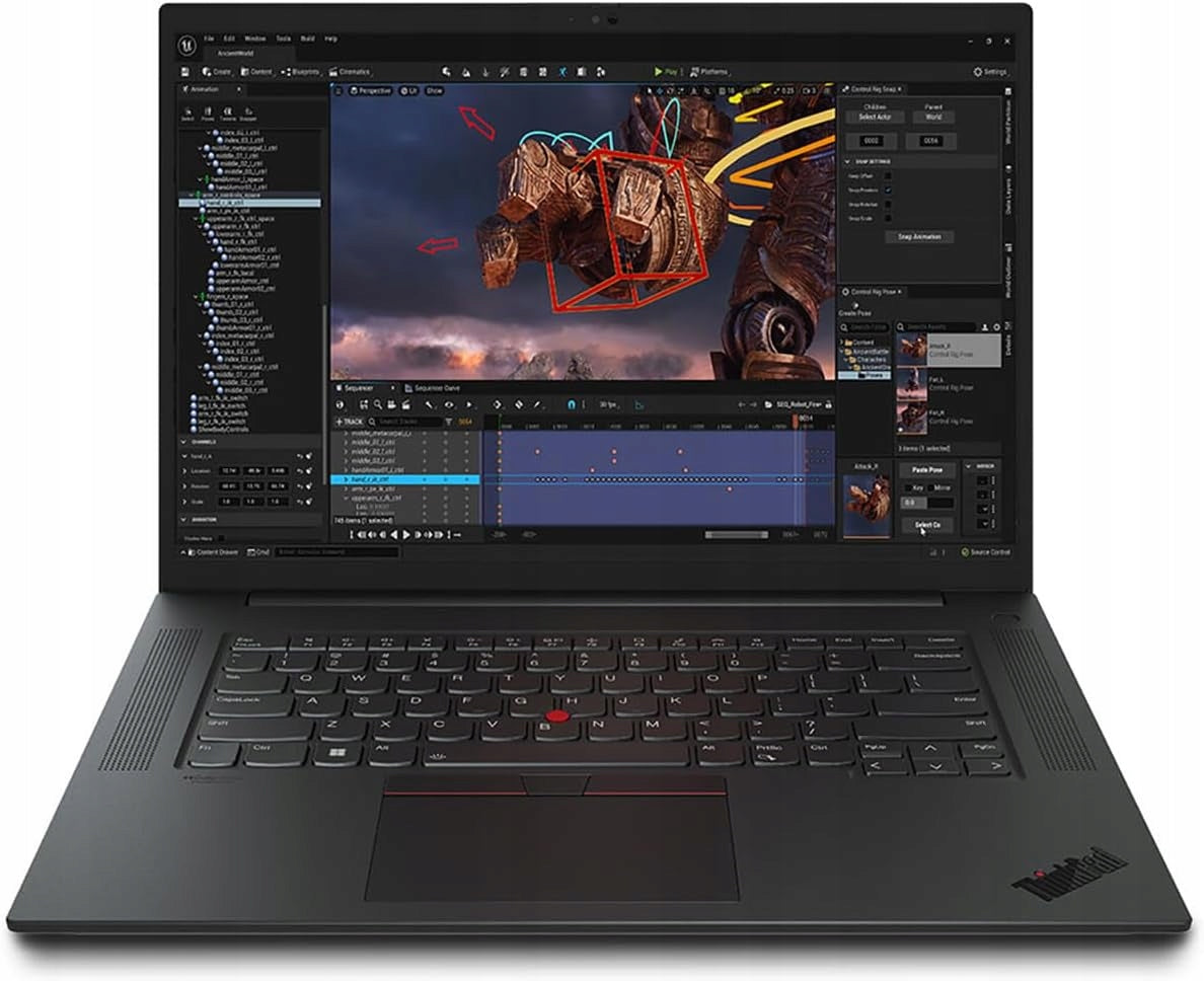 Lenovo ThinkPad P1 Gen 6 i9-13900H 64GB 1TB 2560x1600 Rtx 4090 165Hz 11Prof