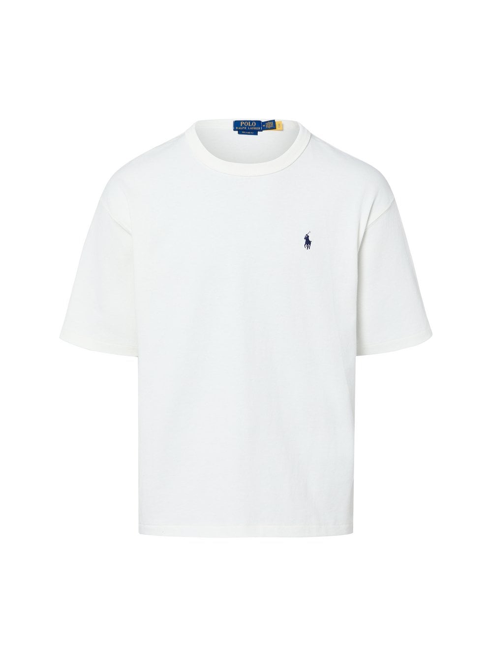 Polo Ralph Lauren T-shirt - luźny krój Mężczyźni Bawełna biały jednolity, M