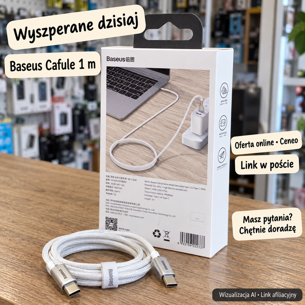 Baseus Cafule 1 m — Ceneo