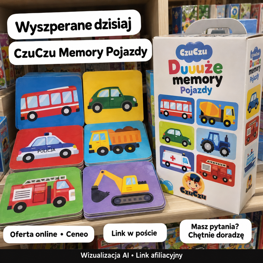CzuCzu Memory Pojazdy — Ceneo