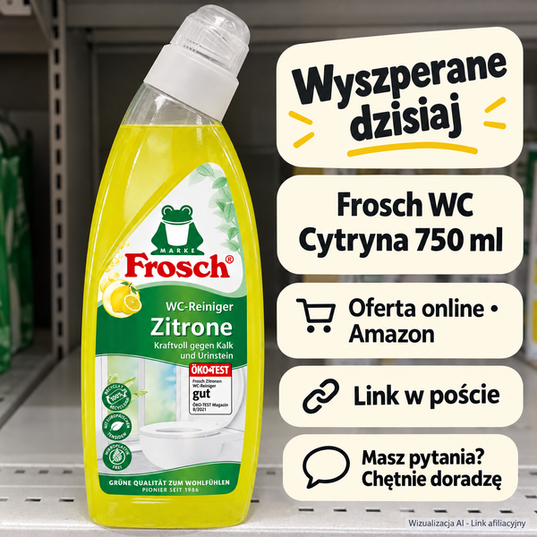 Frosch WC Cytryna 750 ml — Amazon