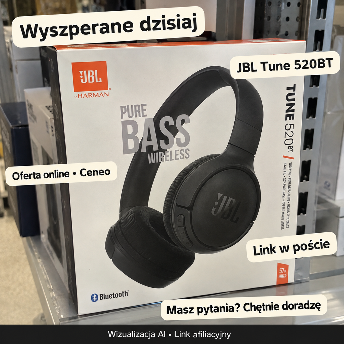 JBL Tune 520BT — Ceneo