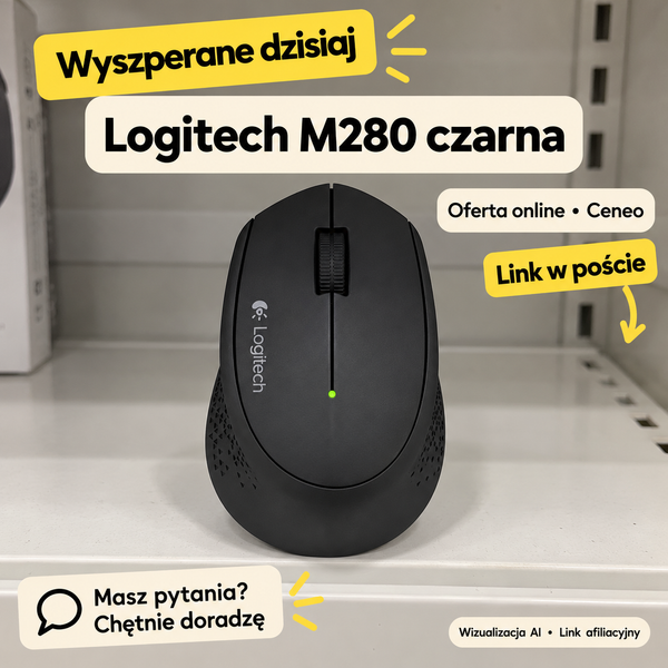Logitech M280 czarna — Ceneo