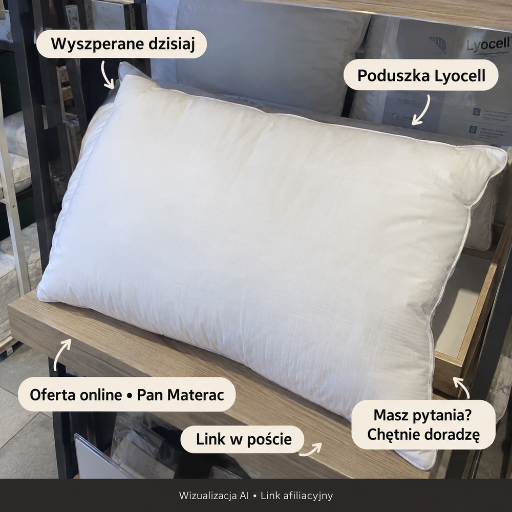 Poduszka Lyocell — Pan Materac
