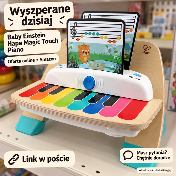 Baby Einstein Hape Magic Touch Piano — Amazon