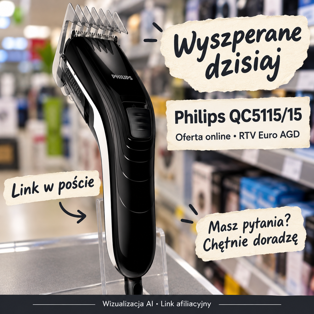 Philips QC5115/15 — RTV Euro AGD
