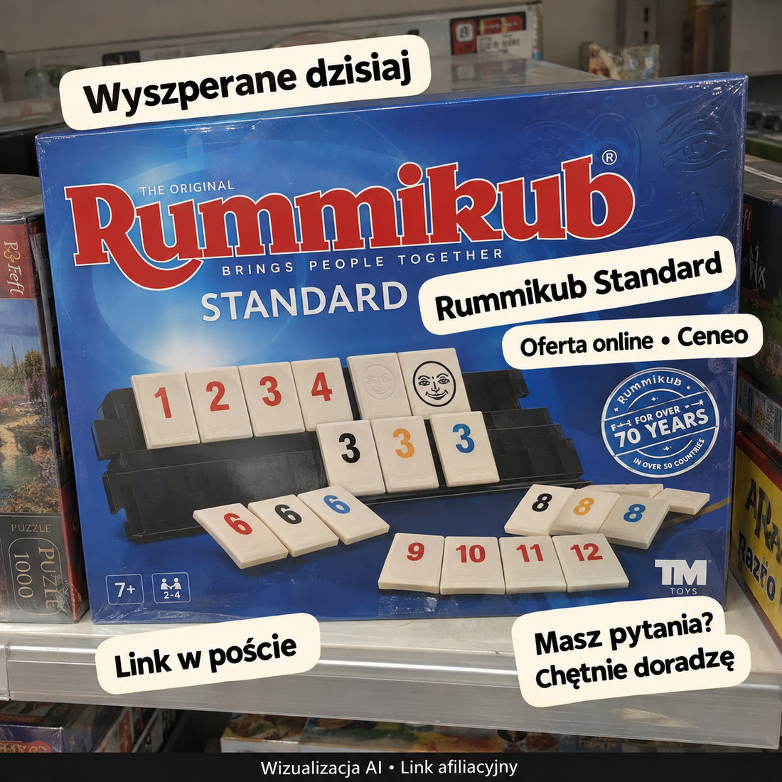 Rummikub Standard — Ceneo