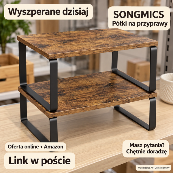 SONGMICS Półki na przyprawy — Amazon