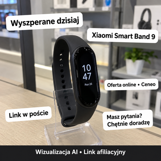 Xiaomi Smart Band 9 czarny — Ceneo