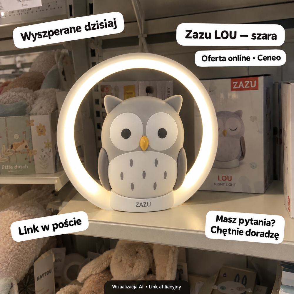 Zazu LOU — szara — Ceneo