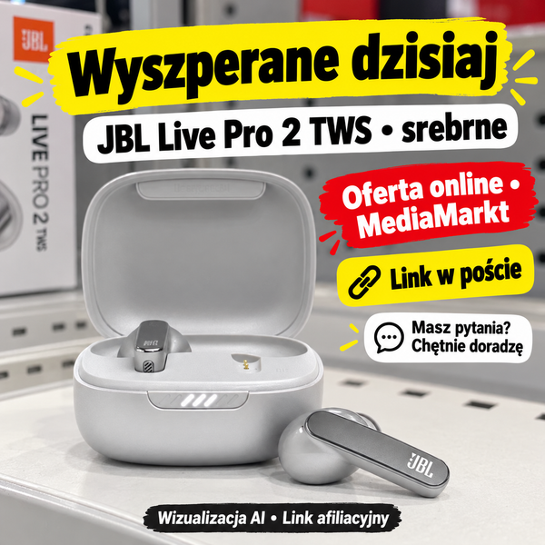Słuchawki JBL Live Pro 2 TWS — MediaMarkt