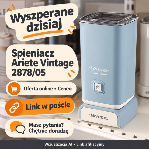 Spieniacz Ariete Vintage 2878/05 — Ceneo
