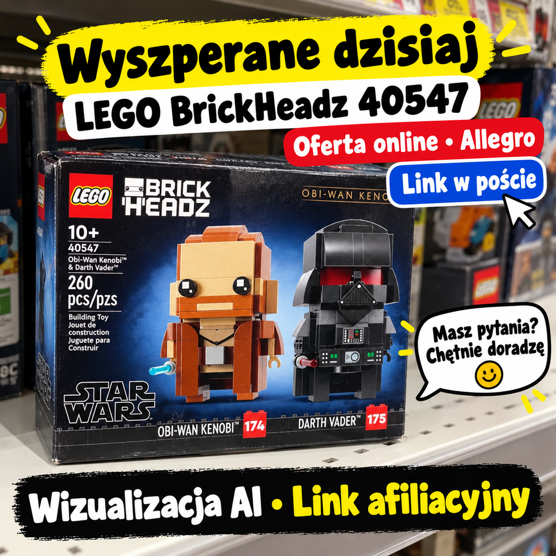 LEGO BrickHeadz 40547 — Allegro