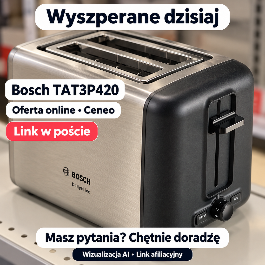 Bosch DesignLine TAT3P420 — Ceneo