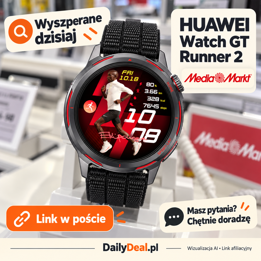 HUAWEI Watch GT Runner 2 — MediaMarkt