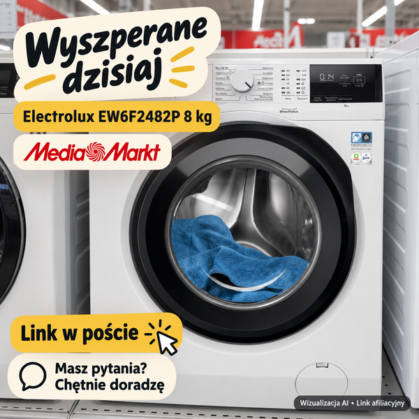 Pralka Electrolux EW6F2482P — MediaMarkt