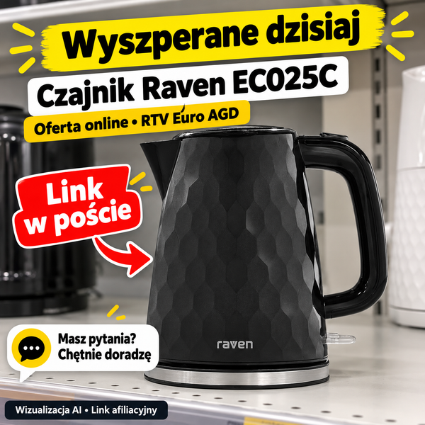 Czajnik Raven EC025C — RTV Euro AGD