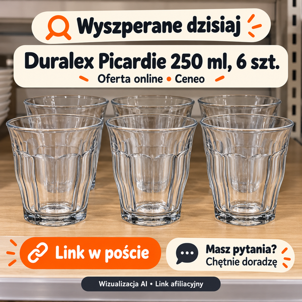 Duralex Picardie 250 ml, 6 szt. — Ceneo
