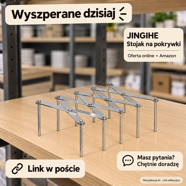 JINGIHE Stojak na pokrywki — Amazon