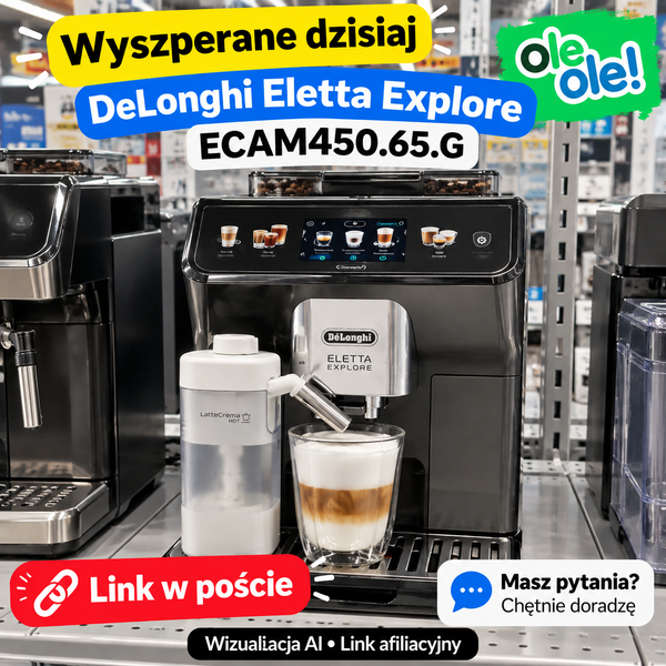 DeLonghi Eletta Explore ECAM450.65.G — OleOle