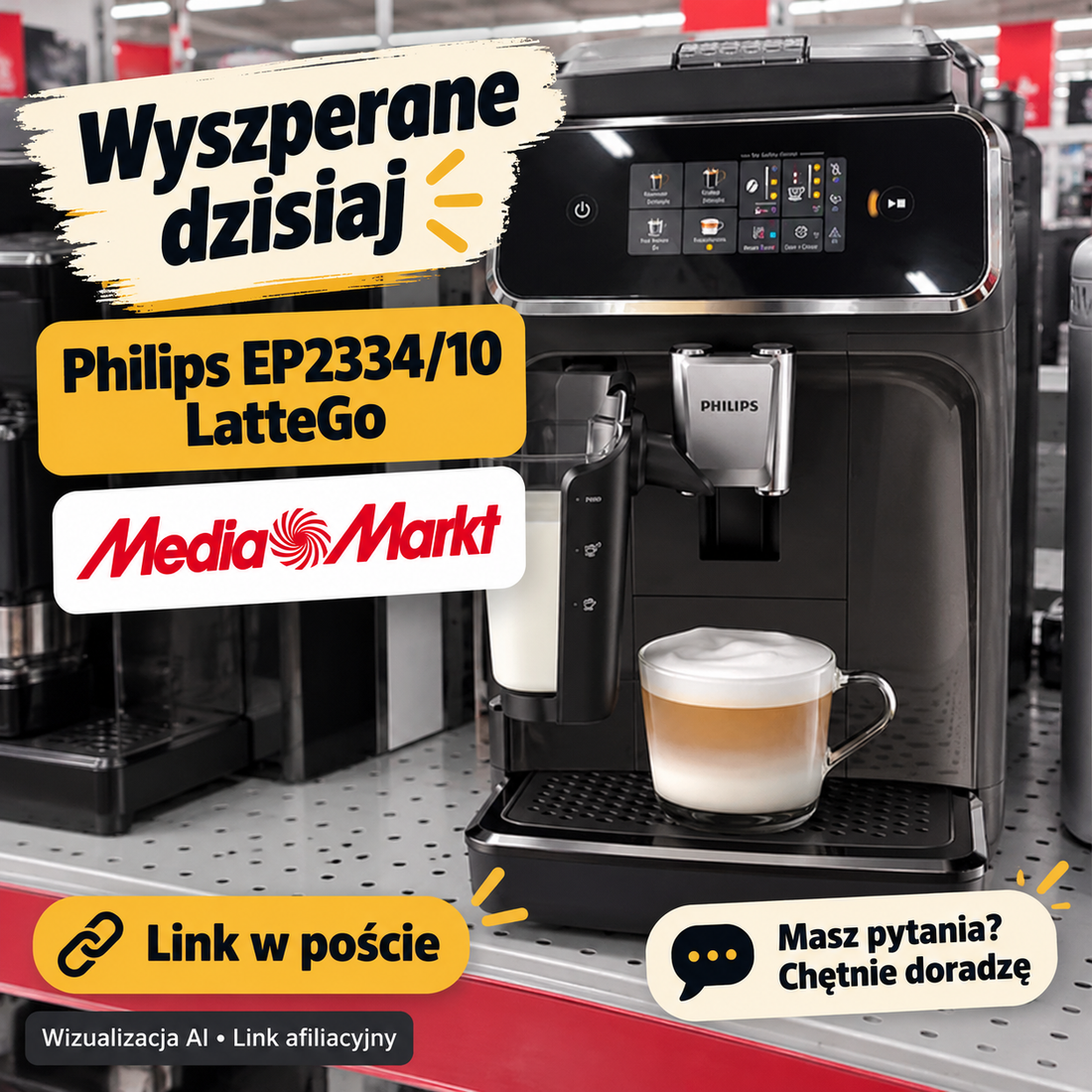 Philips EP2334/10 LatteGo — MediaMarkt