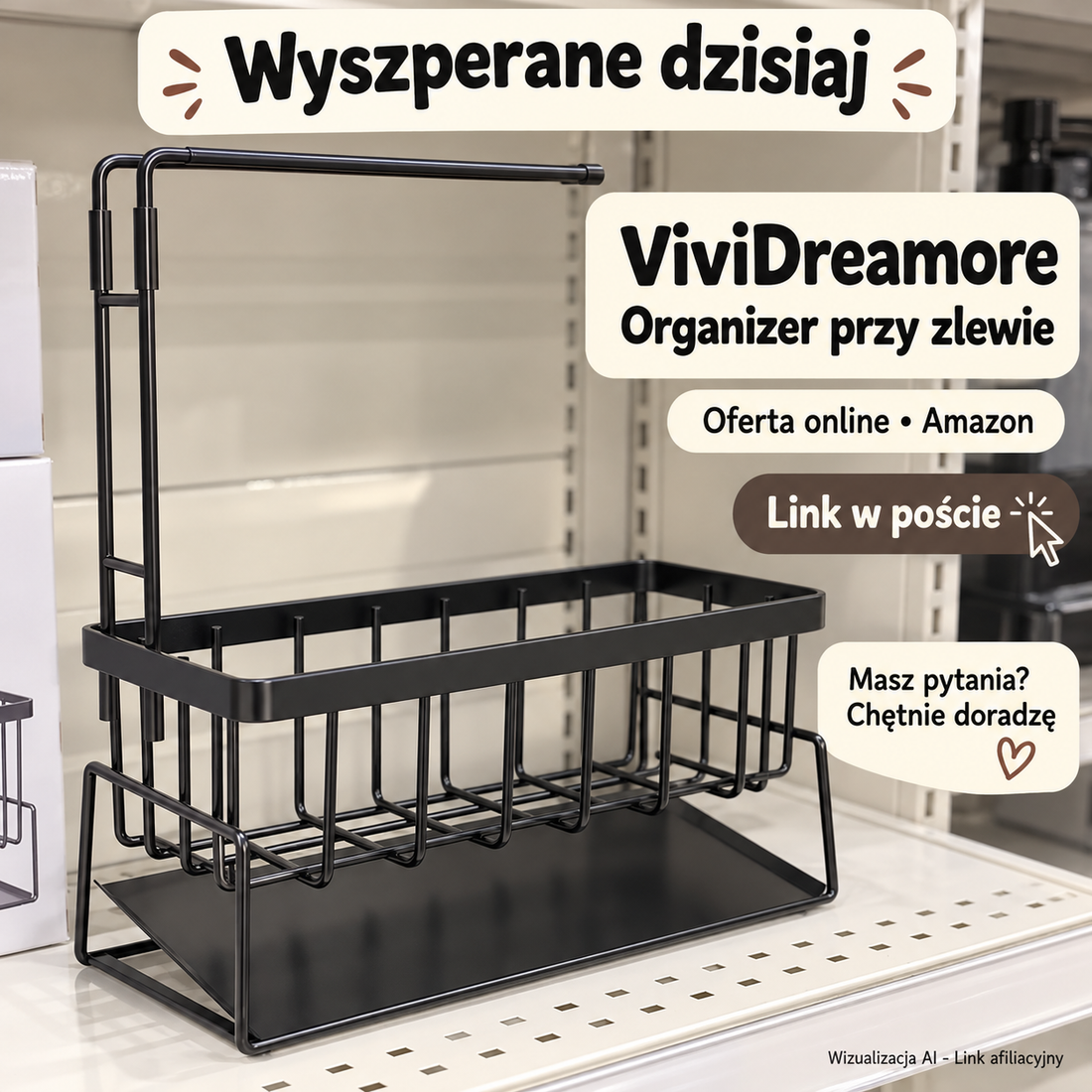 ViviDreamore Organizer przy zlewie — Amazon