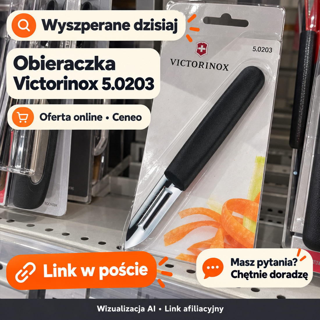 Obieraczka Victorinox 5.0203 — Ceneo