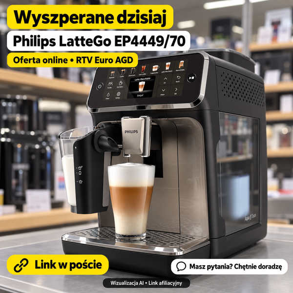 Philips LatteGo EP4449/70 — RTV Euro AGD