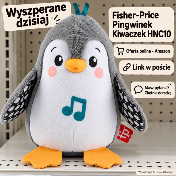 Fisher-Price Pingwinek Kiwaczek HNC10 — Amazon