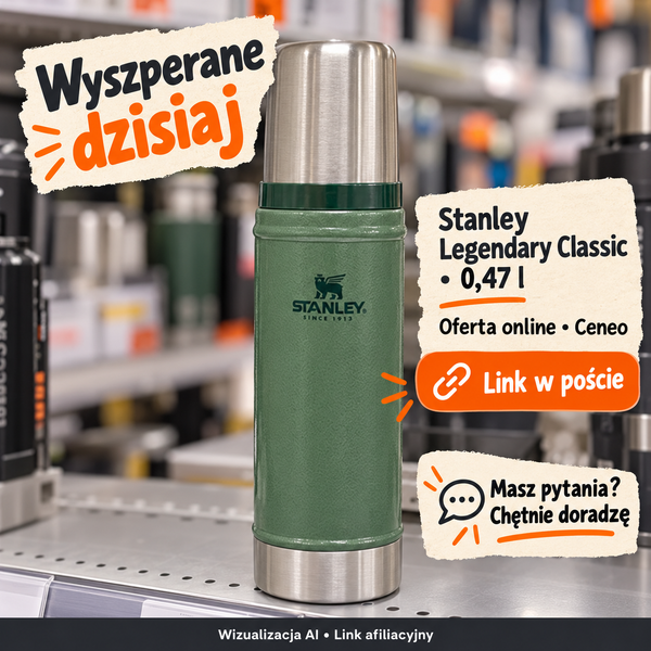 Stanley Legendary Classic zielony 0,47 l — Ceneo