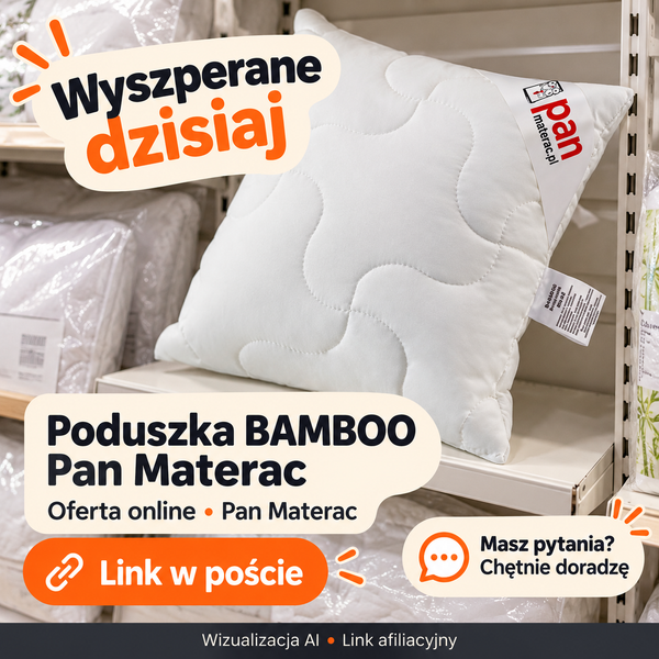 Poduszka BAMBOO — Pan Materac