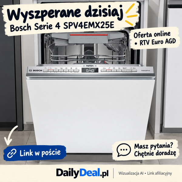 Bosch Serie 4 SPV4EMX25E — RTV Euro AGD