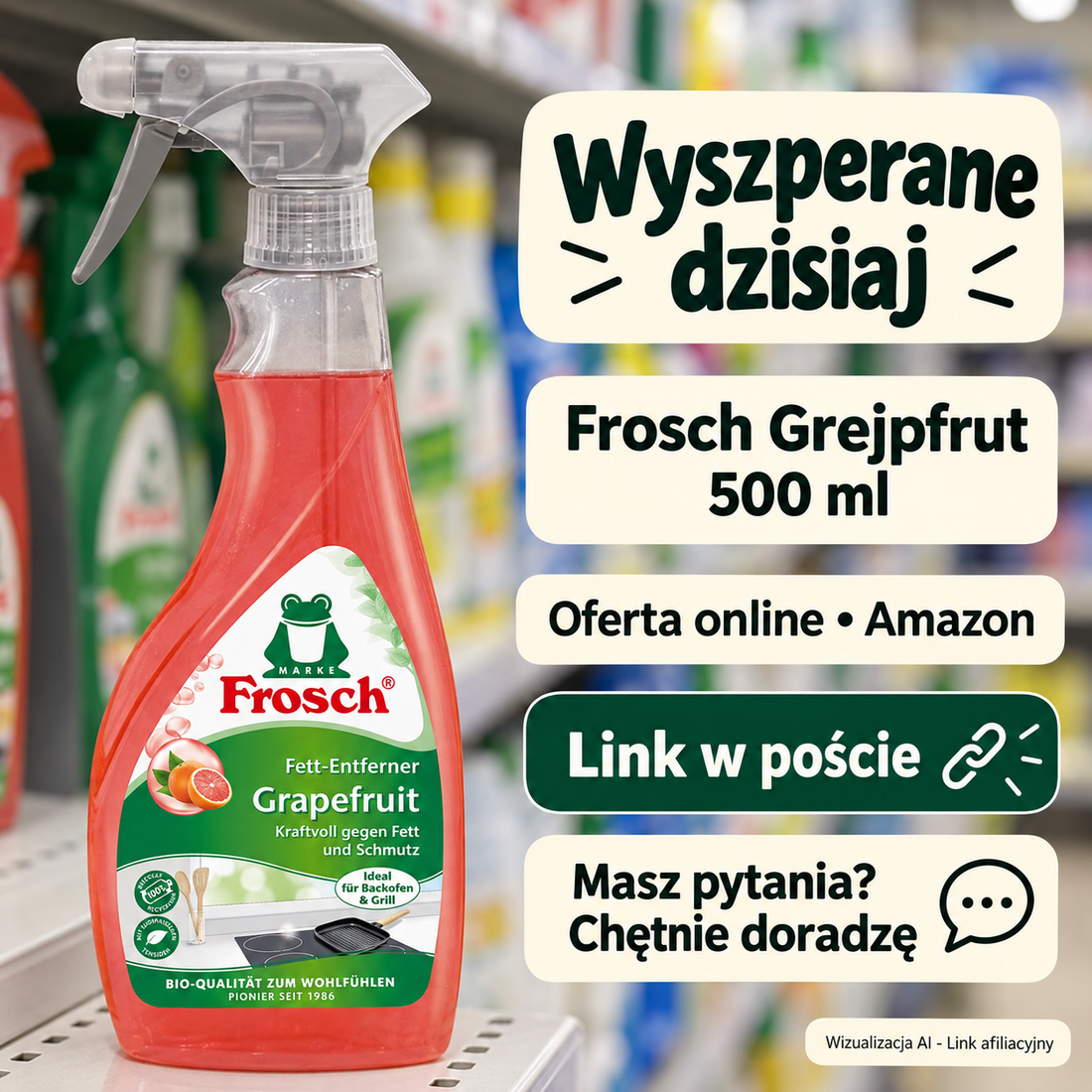 Frosch Grejpfrut 500 ml — Amazon