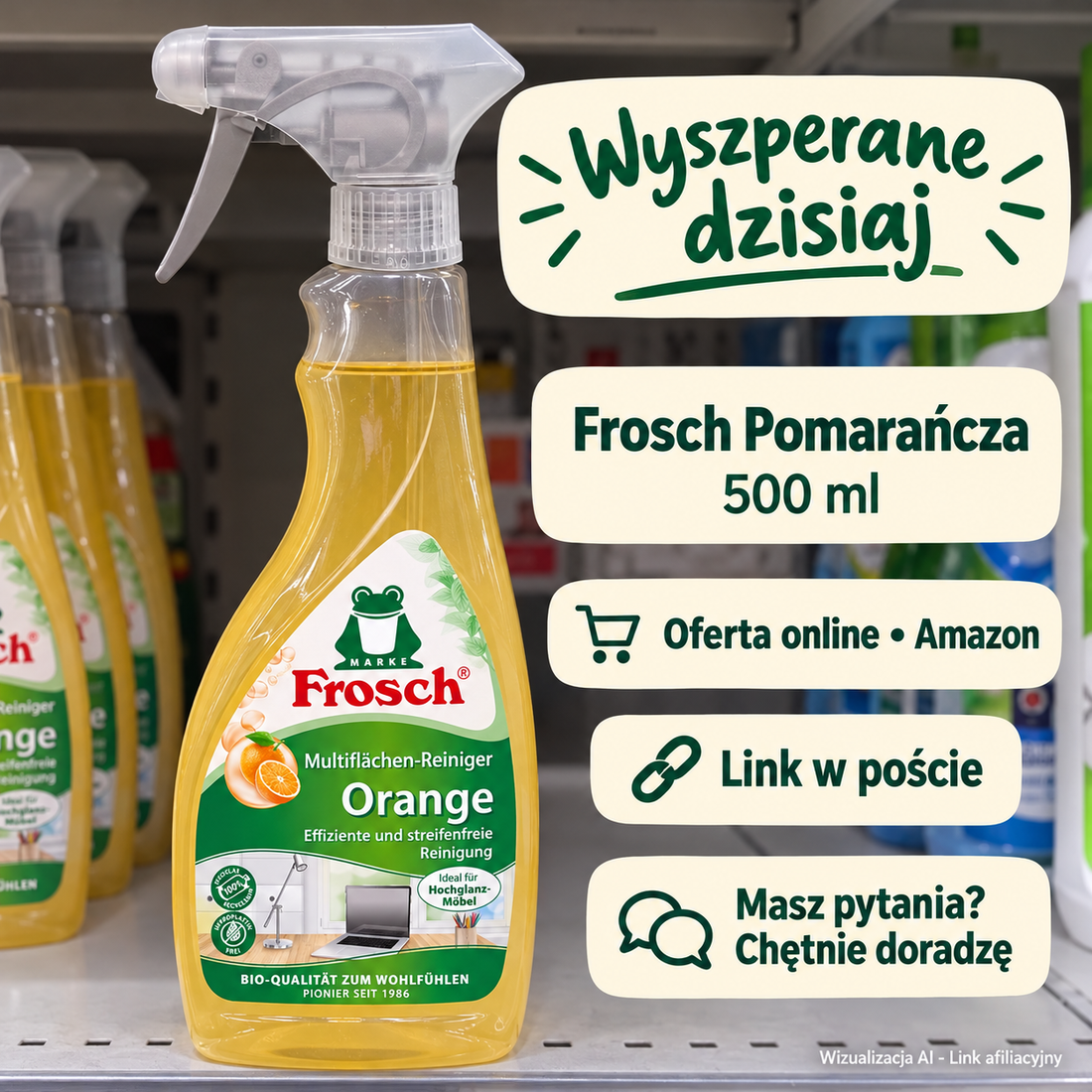 Frosch Pomarańcza 500 ml — Amazon