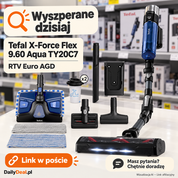 Tefal X-Force Flex 9.60 Aqua TY20C7 — RTV Euro AGD