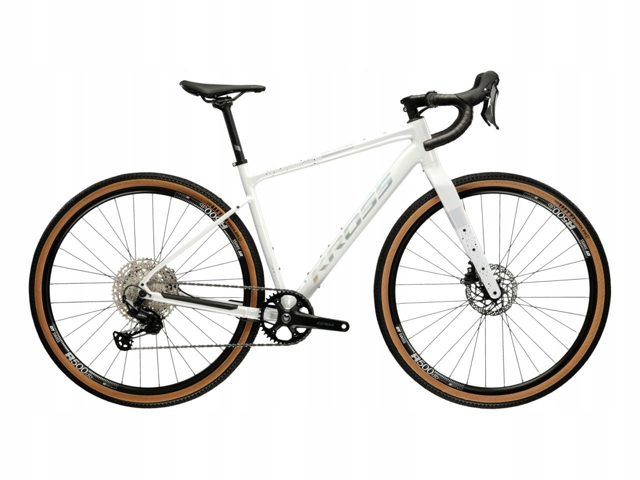 Kross Esker 5.0 Ultra GEN2 Gravel Grx 1X12 Rama M 19" Perłowy Holo