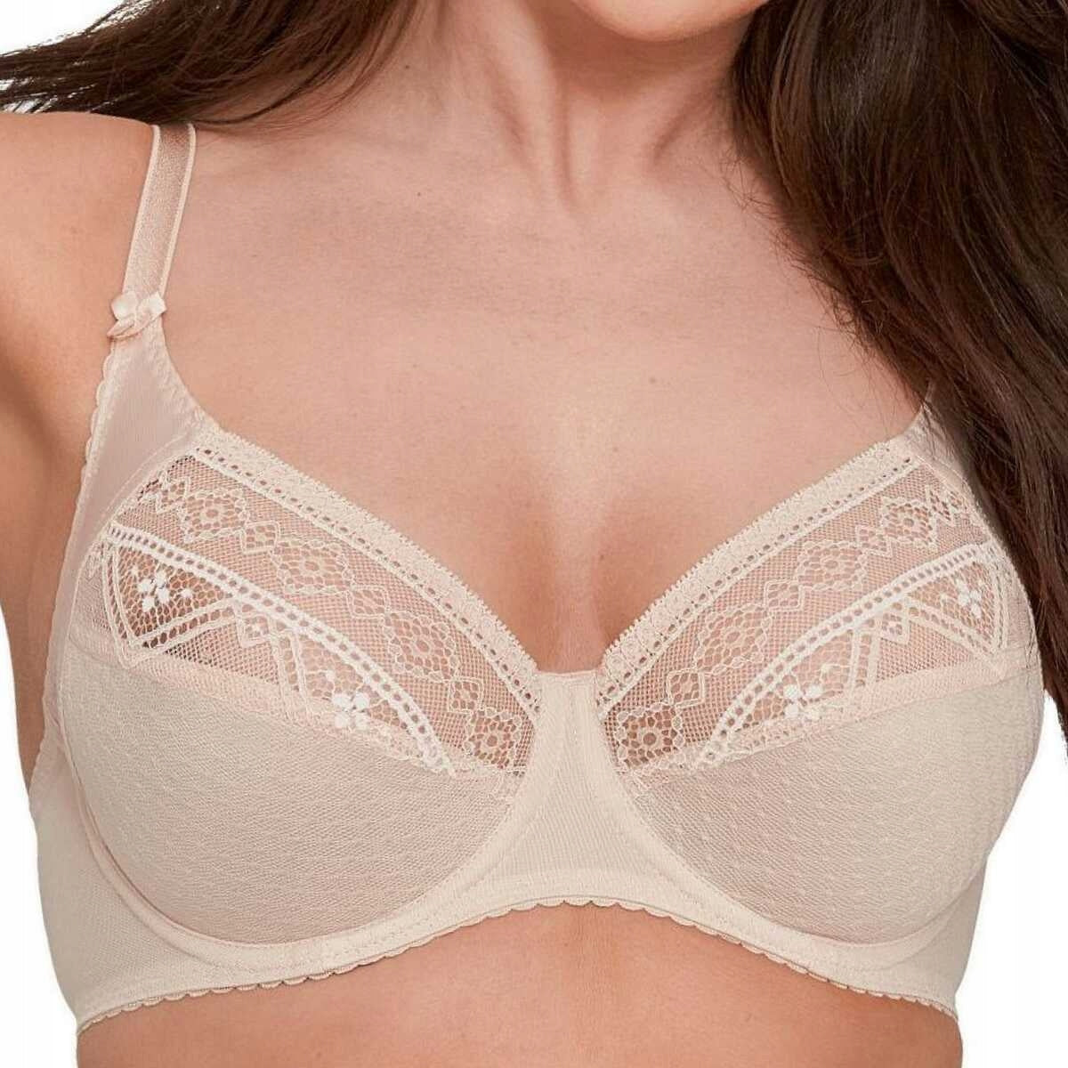 Gaia Biustonosz miękki z fiszbinami Nancy 059 beżowy 2 85G