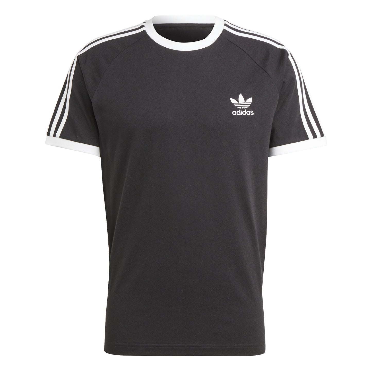 Koszulki Męskie Adidas Czarna r. M Bawełniane Sportowe dla faceta