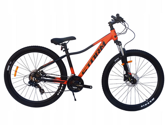 Rower 27,5 2.0 Storm Shark Górski Mtb Aluminiowy 15'' Pomarańczowy
