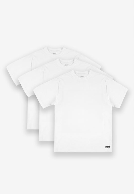 Męska koszulka komplet t-shirt Prosto Basic 3-pak XXL