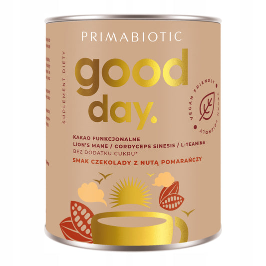 Kakao Good Day Primabiotic Czekolada z Nutą Pomarańczy Adaptogeny 300 g