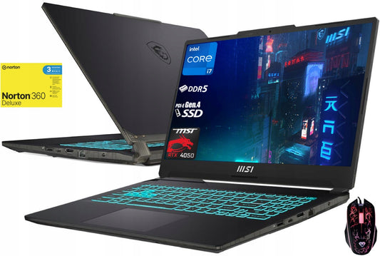 Laptop Gamingowy Msi Cyborg 15 i7-13620H RTX4050 6GB 2TB 16GB WIN11 Pro